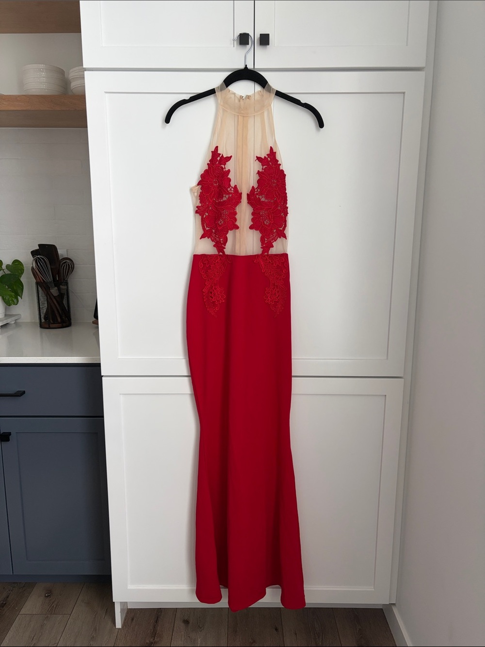 Windsor Slim Mesh Maxi Dress